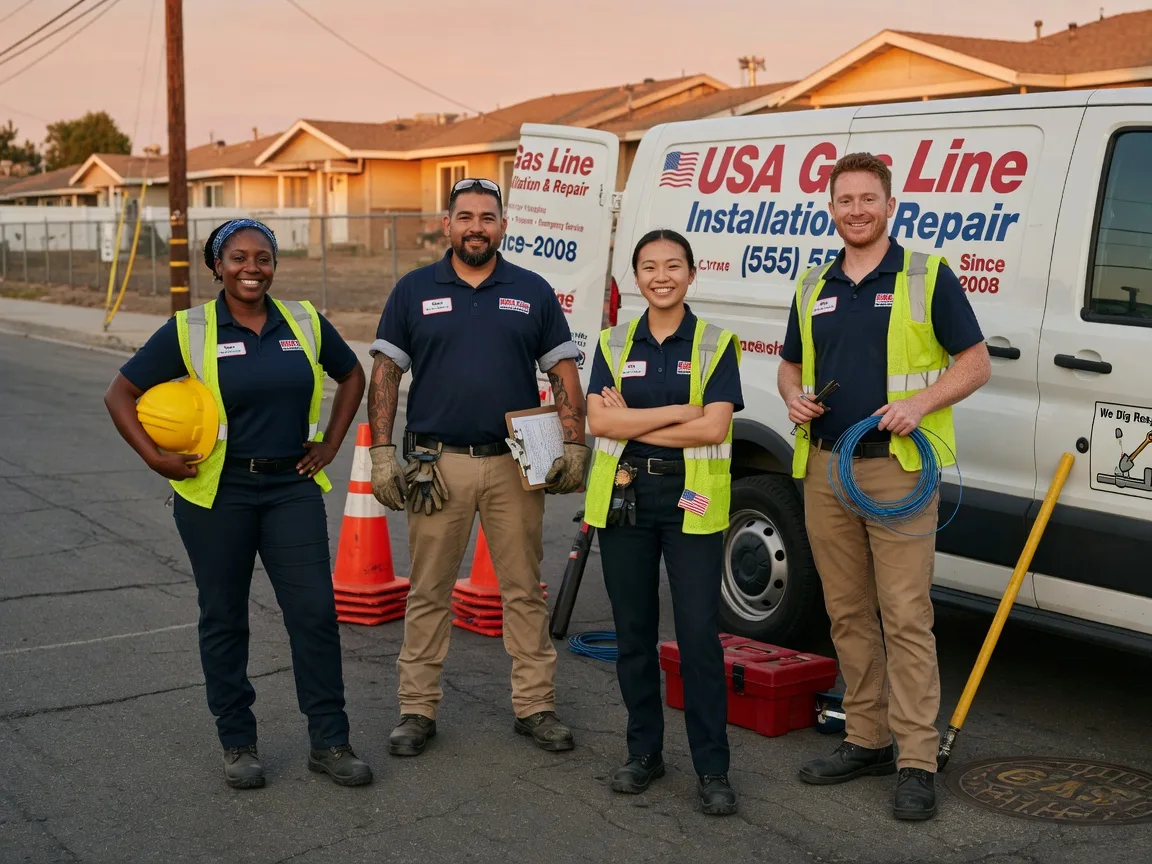 Gas Line Installation company in New Caney, TX